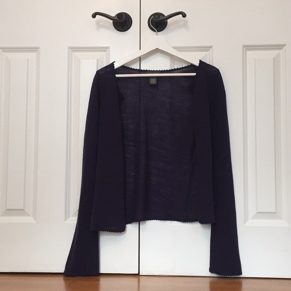 Banana Republic Blue Cardigan